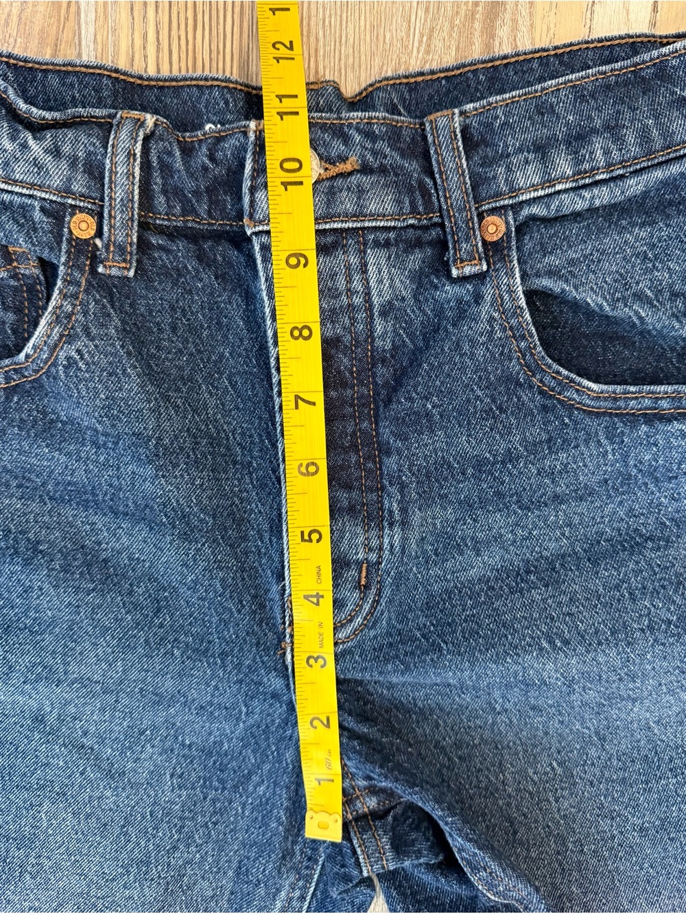 Old Navy Slouchy High Rise Wide-Leg Marin Jeans Dark Wash Size 0 - Picture 7 of 11
